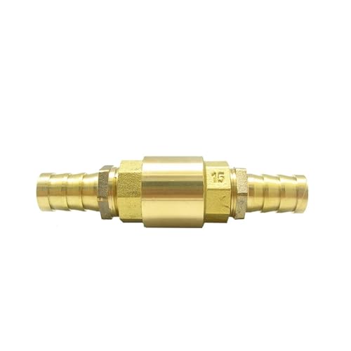 12 mm Schlauchstutzen, Messing, vertikal, Rückschlagventil, Einwegventil für Wasser HSMXNEONJB 12 mm Schlauchstutzen, Messing, vertikal, Rückschlagventil, Einwegventil für Wasser HSMXNEONJB von HSMXNEONJB