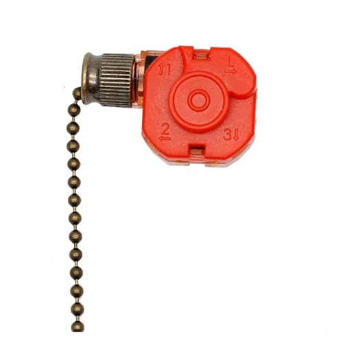 1pc 3089R-3 Ceiling Fan Light Lamp Replacement Parts 3position 4 Wire Pull Chain Control light Switches pull switch HSMXNEONJB 1pc 3089R-3 Ceiling Fan Light Lamp Replacement Parts 3position 4 Wire Pull Chain Control light Switches pull switch HSMXNEONJB von HSMXNEONJB