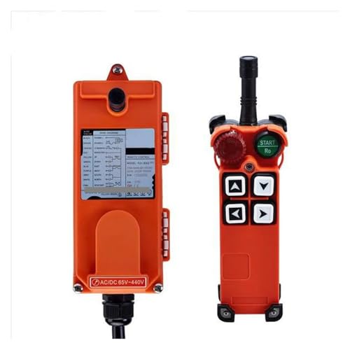 1pc AC220V Controller 4 Single Speed Button 1 Transmitter + Receiver F21-4S HSMXNEONJB von HSMXNEONJB