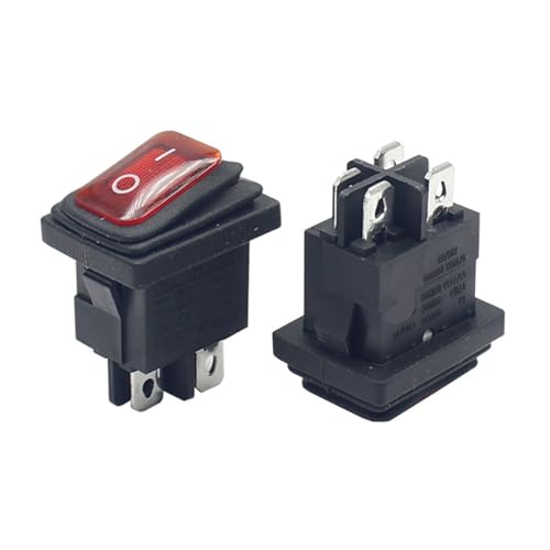 1pc RS601DK-2010011RB 21X15mm 15/10(A) 125/250vac Light Power Switch ON-OFF 3 Position waterproof coat Rocker Switch HSMXNEONJB von HSMXNEONJB