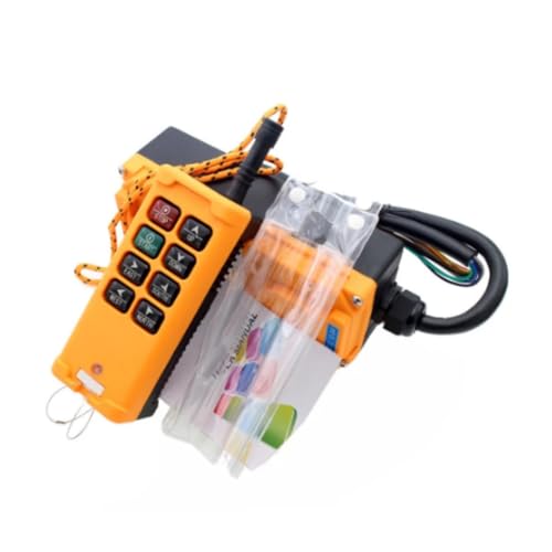 1set HS-8D6 8 Keys 2 Speed AC415V Industrial Wireless Crane Truck Remote Control Push Button Switch HSMXNEONJB 1set HS-8D6 8 Keys 2 Speed AC415V Industrial Wireless Crane Truck Remote Control Push Button Switch HSMXNEONJB von HSMXNEONJB