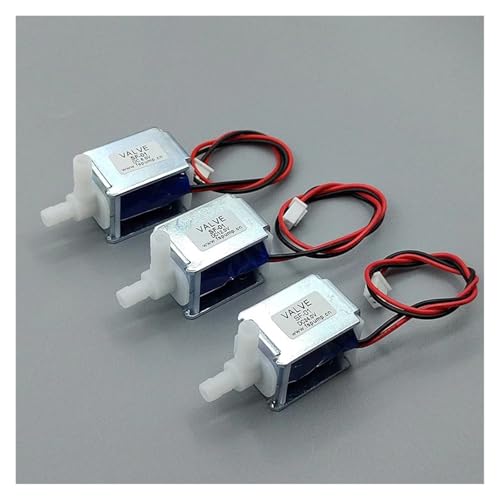 Gleichstrom, 6 V, kleines Magnetventil, normalerweise geschlossen, Wasserdurchflusskontrolle, Blume HSMXNEONJB von HSMXNEONJB