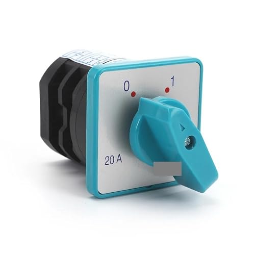 HZ5D-20/4 L03 20A 4kW 2 3 Positions 2 Poles Rotary Cam Transfer Multipolar Poles Power Transfer Combined Switch HSMXNEONJB von HSMXNEONJB