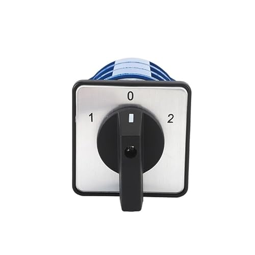 SZW26/LW26-160 160A 660V 3 Position On-Off-On 3 Phase Rotary Changeover Cam Switch 12 Terminals HSMXNEONJB SZW26/LW26-160 160A 660V 3 Position On-Off-On 3 Phase Rotary Changeover Cam Switch 12 Terminals HSMXNEONJB von HSMXNEONJB