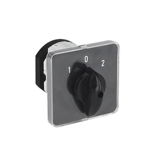 YMZ12-25A 01-25A 1P Electrical Changeover Switch Power Control Interuptor Rotary Knob ON-OFF LW31 HSMXNEONJB von HSMXNEONJB