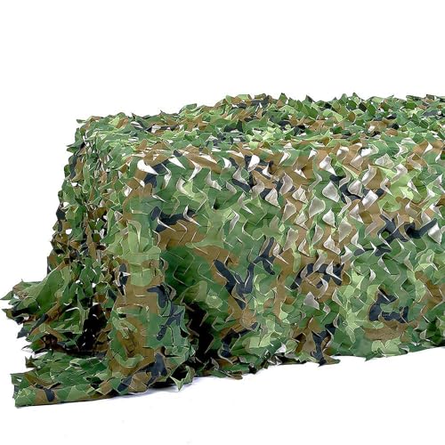 Tarnnetz Camouflage Outdoor Garten Party Dekorationen Sonnenschirm; Sonnenschutz Verstecktes for Jagd Sichtschutz Militär in Garten Wüste Dschungel Verschiedene Designs und Größen (Size : 3x6m/9.8x19 von HSPLXYT