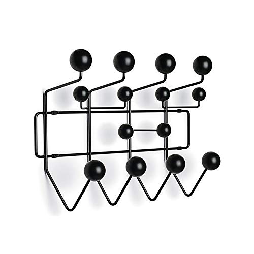 Mantel Multicolor Hanger Wandtaschen Hänger Modernen Wandbügel Rack Für Kleidung Mode Modernen Regalbügel Holz Haken,A von HSRG