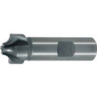 Viertelkreisprofilfräser DIN 6518B Typ N R.5mm D.16mm HSS-Co Z.4 konkav von Alpen