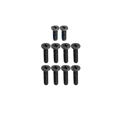 HSSDTECH Boden gehäuse Schrauben für ASUS E510 E510M E510MA L510 L510MA L510KA Black Bottom Case Screws von HSSDTECH