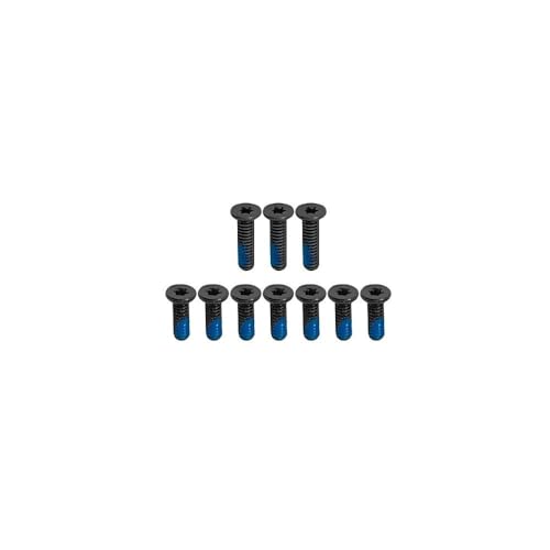 HSSDTECH Boden gehäuse Schrauben für Lenovo ideapad Yoga 710-14ISK 80TY Yoga 710-14IKB 80V4, ideapad Yoga 710-15ISK 80U0 Yoga 710-15IKB 80V5 Black Bottom Case Screws von HSSDTECH