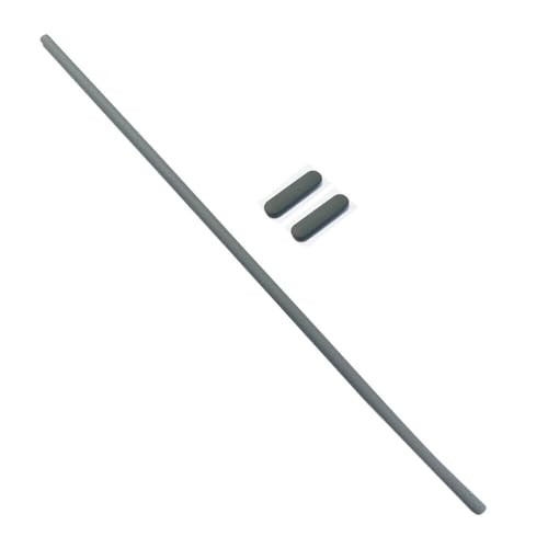 HSSDTECH Gummifüße Bottom Case Rubber Foot für Lenovo ThinkBook 15 G2 Are 20VG 15 G2 ITL 20VE 15 G3 ACL 21A4 15 G3 ITL 21A5 2 kurz und 1 lang Drei in einem Set Grau Silber von HSSDTECH