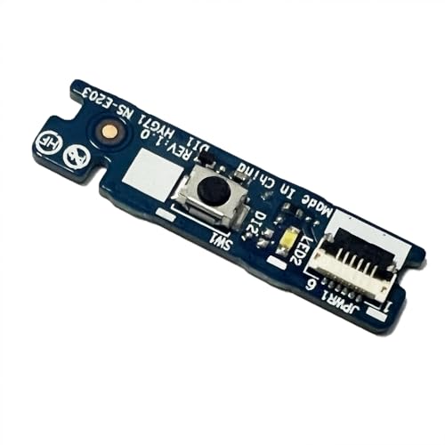 HSSDTECH Power Switch ON-FF Button Board Replacement for Lenovo IdeaPad Yoga 7 16IAP7 82QG/Yoga 7 16IAH7 82UF 5C50S25372 NS-E20 Laptop Power Board von HSSDTECH