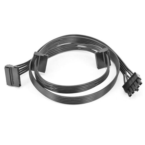 HSSDTECH Stromanschlusskabel für Cooler Master G750M G650M G550M 5 Pin zu 3 70 cm Stromkabel von HSSDTECH