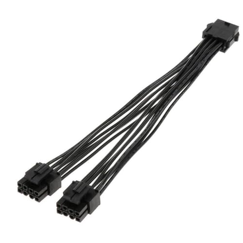 HSSDTECH Stromkabel für 8 Pin Doppel 8Pin (4+4) von HSSDTECH