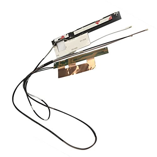 HSSDTECH WLAN-Antenne für Dell Latitude 5480 5490 14" DC33001WZ2L A166P3 Flachkabel Flex Antenne WiFi Antenne Ein Paar Antennen Komplettset mit 2 Antennen (rechts / links) von HSSDTECH