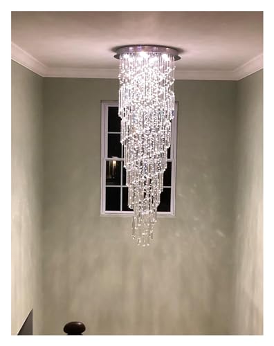 HSSYHGDS Moderne Kristall Kronleuchter K9 LED Einbaubeleuchtung Kompatibel mit Esszimmer Badezimmer Schlafzimmer Deckenbeleuchtung von HSSYHGDS