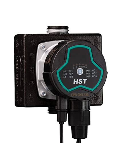 HST | Hocheffiziente Heizungspumpe | Umwälzpumpe | HST EPS 20-6/130 mm | Förderhöhe 6 Meter | Drehzahlregelung über PWM Signal von HST-AUSTRIA