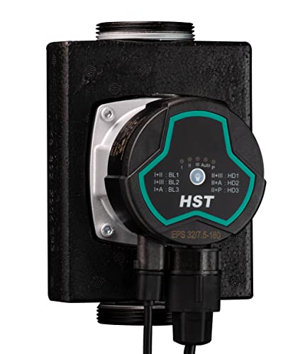 HST | Hocheffiziente Heizungspumpe | Umwälzpumpe | HST EPS 32-7.5/180 mm | Förderhöhe 7.5 Meter | Drehzahlregelung über PWM Signal von HST-AUSTRIA