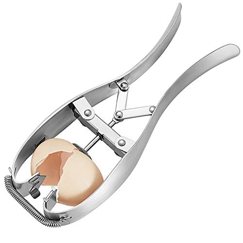HSTYAIG Eierschneider,Edelstahl Eierköpfer Eieröffner Eierknacker Küchenhelfer Eierschalenschneider Kochzubehör Eierschneider von HSTYAIG