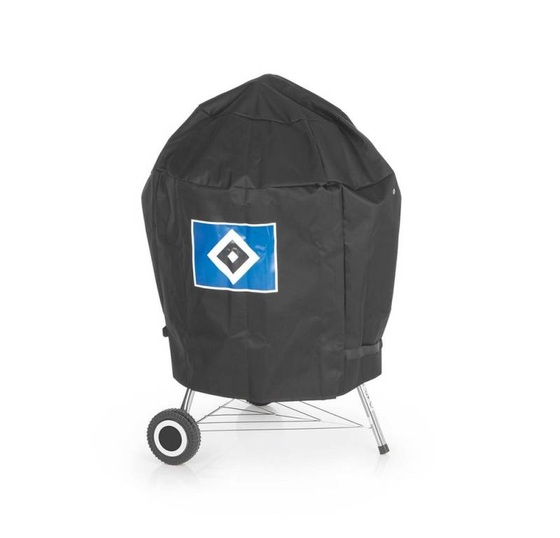 HSV Grillabdeckhaube HSV Wetterschutzhaube S - schwarz mit Logo von HSV