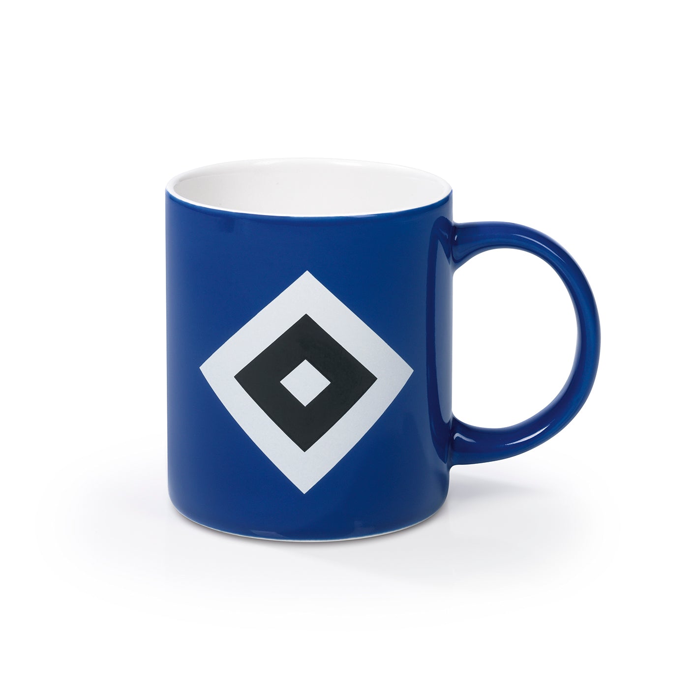 Kaffeebecher - Offizieller HSV Fanartikel - 350 ml - blau/weiß/schwarz mit Logo von HSV