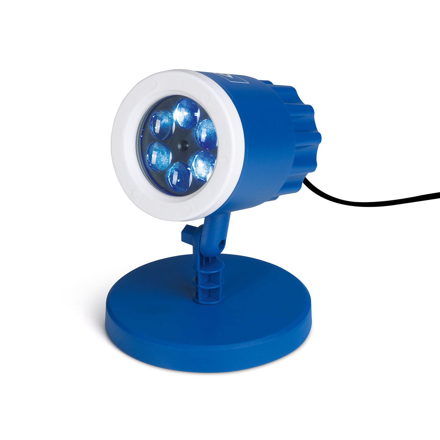 LED-Motivstrahler - 7,5 Watt - blau mit Logo von HSV