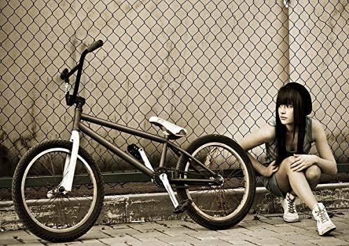 HSYIFF Bild Auf Leinwand Senza Cornice 40 * 60cm Bmx ragazza Poster Soggiorno Camera da letto Pittura Opera d'arte HSYIFF Bild Auf Leinwand Senza Cornice 40 * 60cm Bmx ragazza Poster Soggiorno Camera da letto Pittura Opera d'arte von HSYIFF