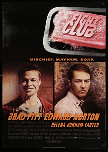 HSYIFF Leinwand Druck Poster Senza Cornice 60 * 80cm FIGHT CLUB Brad Pitt Classic 90s Movie Print Picture Paintings for Living Room Bedroom Decoration HSYIFF Leinwand Druck Poster Senza Cornice 60 * 80cm FIGHT CLUB Brad Pitt Classic 90s Movie Print Picture Paintings for Living Room Bedroom Decoration von HSYIFF