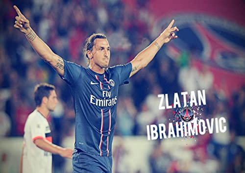 HSYIFF Leinwand Druck Poster Senza Cornice 60 * 80cm Zlatan IBRAHIMOVIC PSG Art Poster Picture Print Modern Family Room décor HSYIFF Leinwand Druck Poster Senza Cornice 60 * 80cm Zlatan IBRAHIMOVIC PSG Art Poster Picture Print Modern Family Room décor von HSYIFF