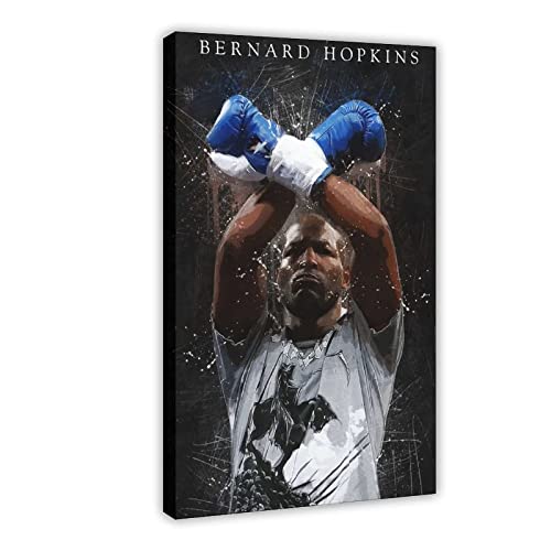 HSYIFF Leinwand Wandkunst Malerei Senza Cornice 40 * 60cm Bernard Hopkins Boxing Posters and Wall Art Prints Modern Home Decor for Family Bedroom von HSYIFF