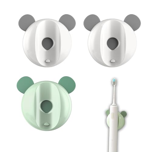 3 Stück Zahnbürstenhalter Elektrische Zahnbürste, Zahnbürstenhalter Wand Kompatibel Mit Oral B Zahnbürstenköpfe, Magnetischer Toothbrush Holder, Halterung Elektrische Zahnbürste für Badezimmer von HSYTEK
