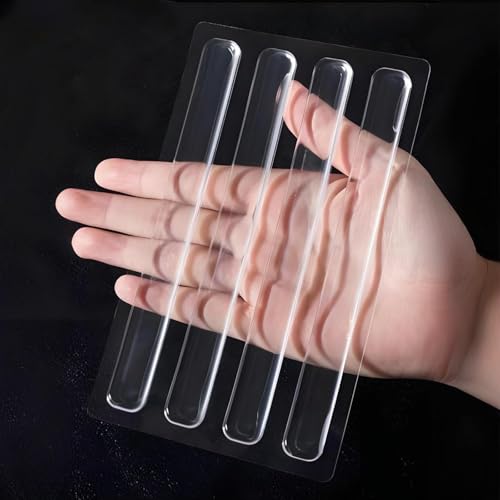 Gummifüße Selbstklebend, Silikonband, Gummipuffer Selbstklebend, Türdämpfer Möbelstoßstangen Transparent Elastikpuffer, Anschlagpuffer für Tür Schubladen Schränke Oilettendeckel, 32 PCS von HSYTEK