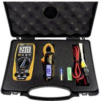 Ht Instruments - e-KIT Hand-Multimeter, Stromzange digital cat iii 600 v Anzeige (Counts): 4000 von HT INSTRUMENTS