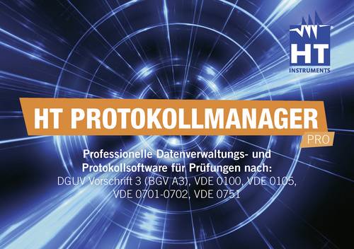 HT Instruments 2002070 Protokoll-Manager HT Software 1St. HT Instruments 2002070 Protokoll-Manager HT Software 1St. von HT Instruments