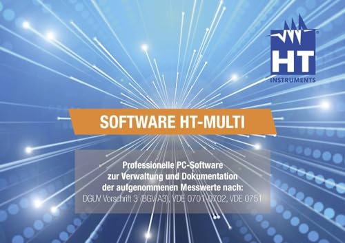 HT Instruments 2008660 Software HT-Multi Software Protokollsoftware zu MultiTest HT700+ 1St. von HT Instruments