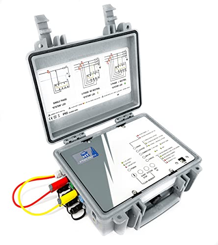 HT-Instruments 3 Phasen Datenlogger zur Netz und Leistungsanalyse, PQA820 von HT
