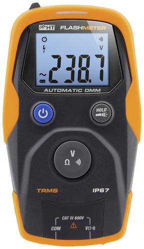 HT Instruments Flashmeter Hand-Multimeter digital Wasserdicht (IP67) CAT IV 600V Anzeige (Counts): 4000 von HT Instruments