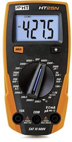 HT-Instruments Kompaktes Multimeter mit Batterietester, HT25N von HT