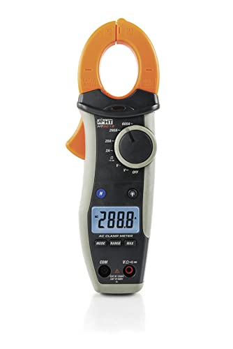 HT-Instruments Digitale Stromzange 600A AC mit mA Funktion, CAT IV 600V, HT9012 von HT