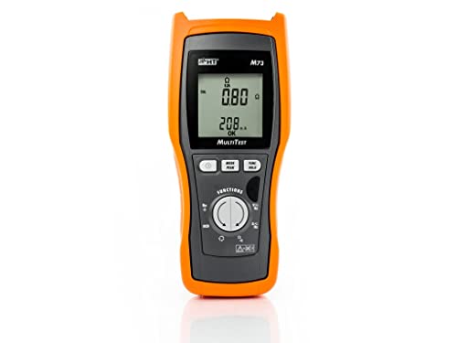 HT-Instruments Digitales Multimeter TRMS mit RCD und Schleifenwiderstandsprüfung, M73 von HT