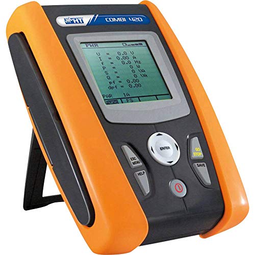 HT-Instruments Multifunktions VDE 0100-Tester mit 1-Phasen Netzanalyse, COMBI 420 von HTI