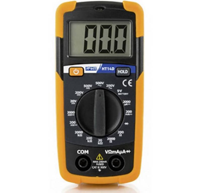 HT Instruments Multimeter Mini Multimeter mit Batterietestfunktion 1010160 HT Instruments Multimeter Mini Multimeter mit Batterietestfunktion 1010160 von HT Instruments