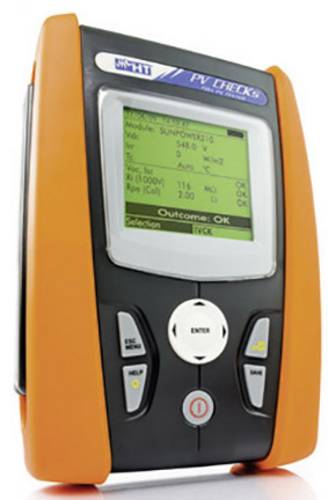 HT Instruments PV CHECKs Plus Installationstester-Set, VDE-Prüfgeräte-Set kalibriert (ISO) VDE-Norm 0126 von HT Instruments