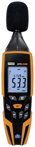 HT Instruments Schallpegel-Messgerät HTA102 30 - 130 dB 31.5Hz - 8kHz Mini-USB von HT Instruments