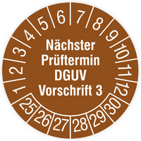 HT Instruments Sicherheitsprüfplaketten 15mm (160 Stück) 2002260 von HT Instruments