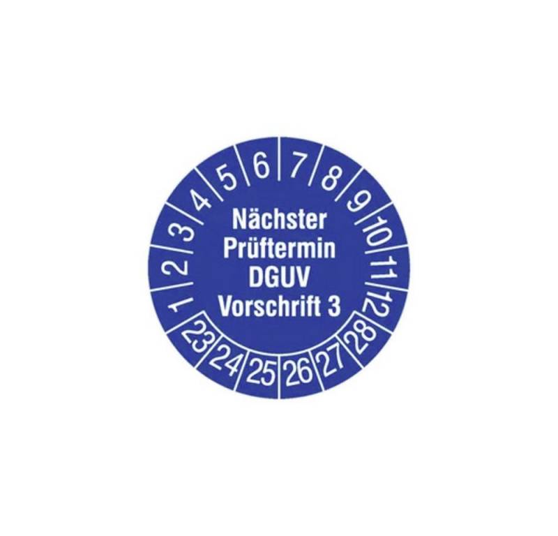 HT Instruments Spannungsprüfer HT Instruments 2002270 Prüfplaketten 30mm Sicherheitsprüfplaketten 1, (Prüfplaketten 30mm) von HT Instruments