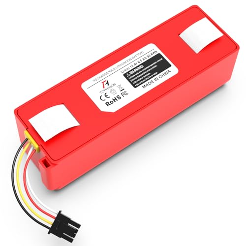 HT TopHinon 6500mAh 14.4V Li-ion Ersatzakku für Xiaomi Roborock S4 S5 S50 S51 S55 S6 S7 Q7 Max V Ultra Pure, Q5 Q5 Max Q5 Pro E4 ES E20 T6 T60 S5 Max Mijia 1. und 2. Generation Roboter Staubsauger HT TopHinon 6500mAh 14.4V Li-ion Ersatzakku für Xiaomi Roborock S4 S5 S50 S51 S55 S6 S7 Q7 Max V Ultra Pure, Q5 Q5 Max Q5 Pro E4 ES E20 T6 T60 S5 Max Mijia 1. und 2. Generation Roboter Staubsauger von HT TopHinon