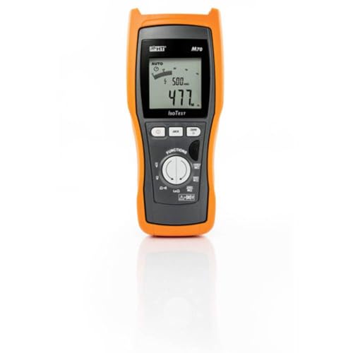 HT-Instruments Digitales Multimeter mit Isolationsmessung 1KV und Niederoh mmessung, M70 HT-Instruments Digitales Multimeter mit Isolationsmessung 1KV und Niederoh mmessung, M70 von HT