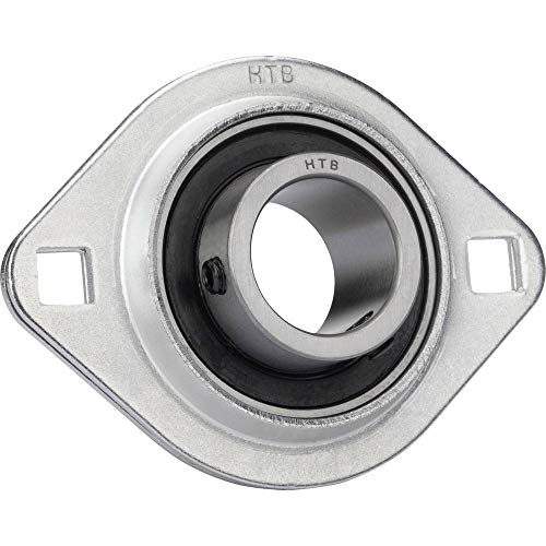 HTB SBPFL 202 Flanschlager Stahlblech Bohrungs-Ø 15 mm Lochabstand 63.5 mm von HTB