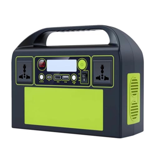 HTDRE Solargenerator, tragbares 333-Wh-Kraftwerk, USB-Multiport-Powerbank, Energiespeicher-Stromgenerator, geeignet für Wohnmobil-Camping, Outdoor-Abenteuer, Notfälle, Grün HTDRE Solargenerator, tragbares 333-Wh-Kraftwerk, USB-Multiport-Powerbank, Energiespeicher-Stromgenerator, geeignet für Wohnmobil-Camping, Outdoor-Abenteuer, Notfälle, Grün von HTDRE